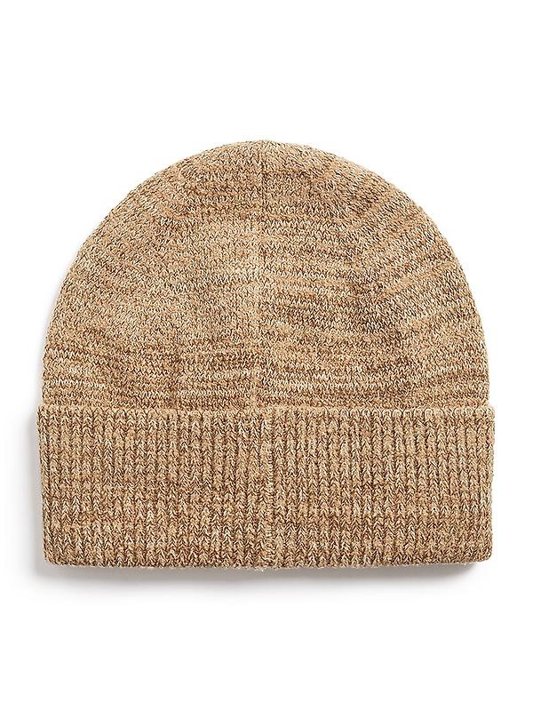 Lyle & Scott Men's Multi Marl Beanie - Tigers Eye Marl Image 2