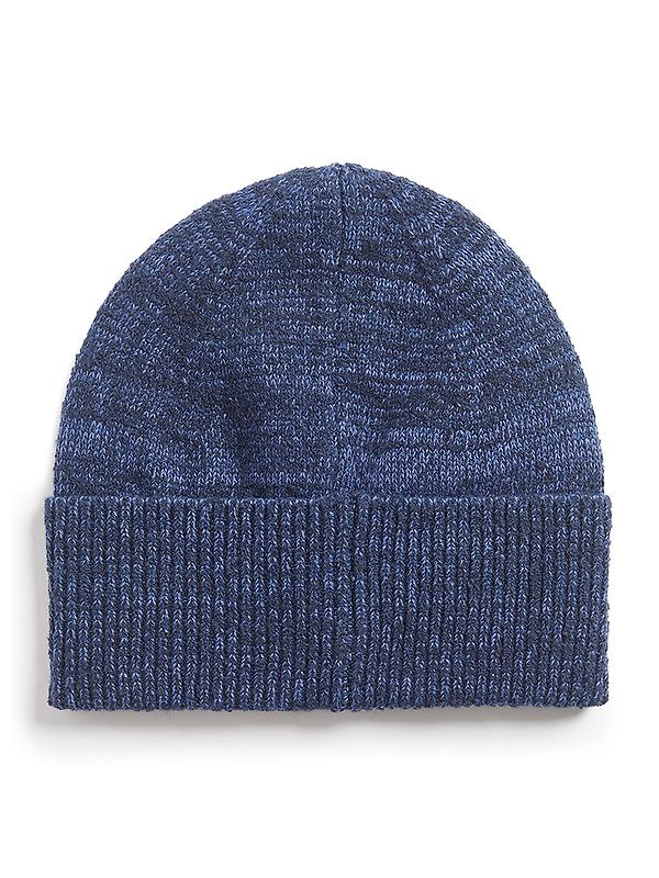Lyle & Scott Men's Multi Marl Beanie - Dark Navy Marl Image 2