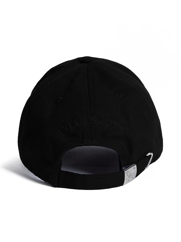 Lyle & Scott Baseball Cap - Jet Black Image 2