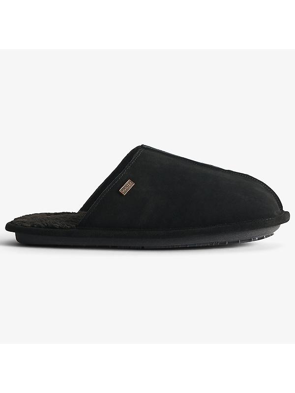 Hunter Men's Mule Slippers - Black Image 6