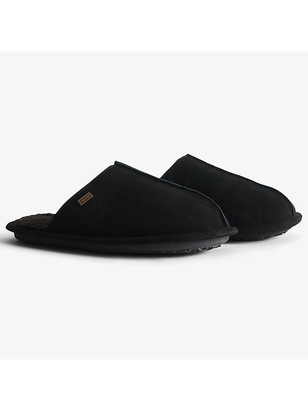 Hunter Men's Mule Slippers - Black Image 2