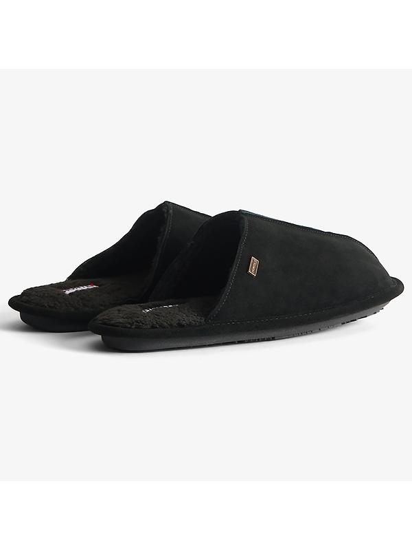 Hunter Men's Mule Slippers - Black Image 3
