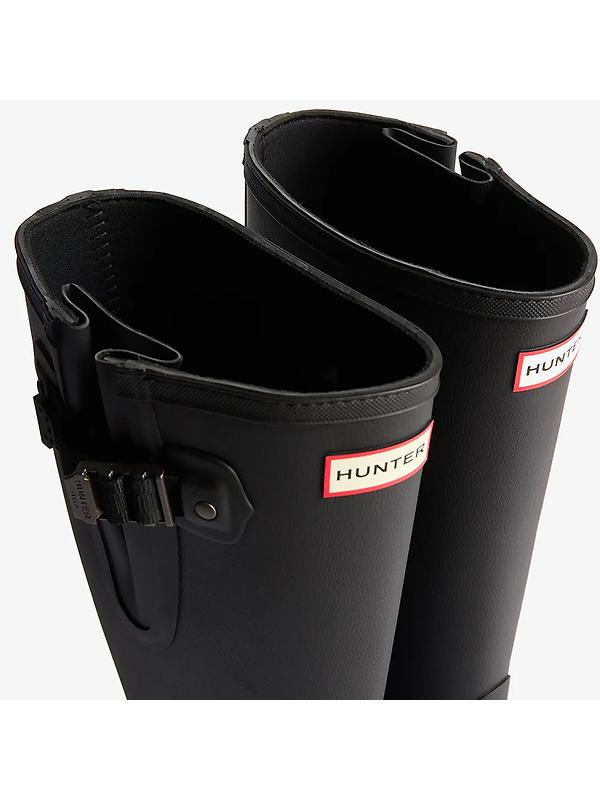 Hunter Unisex Field Downpour Adjustable Neoprene Lined Boots - Black Image 5