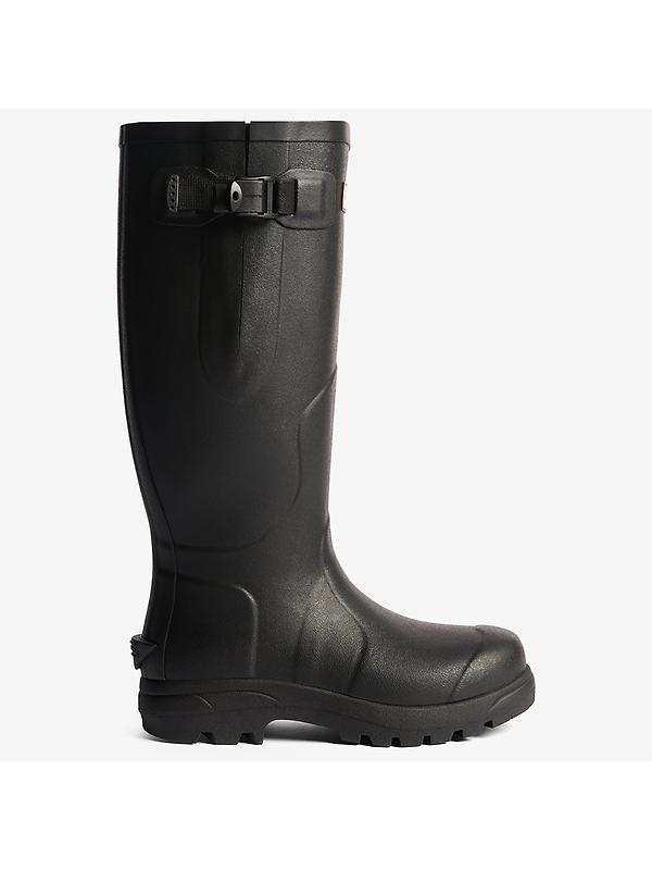 Hunter Unisex Balmoral MkII Side Adjustable Boots - Black Image 5
