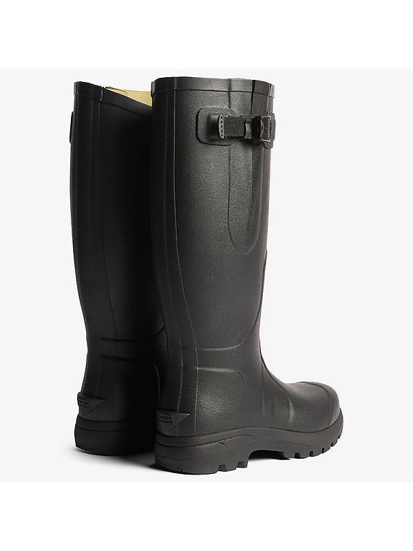 Hunter Unisex Balmoral MkII Side Adjustable Boots - Black Image 3