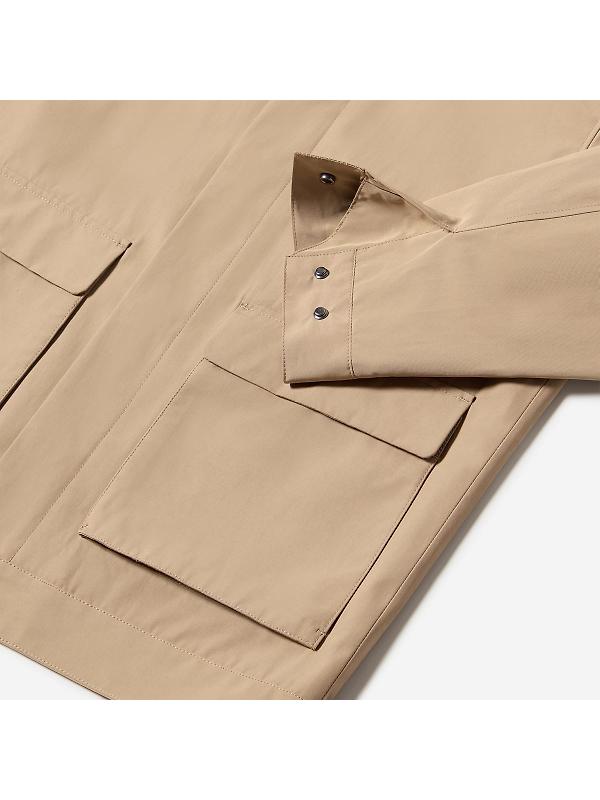 Oliver Sweeney Men's Highworth Showerproof Cotton Jacket - Stone Image 7