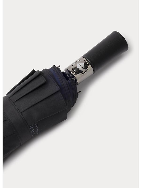 Hackett Men's Auto O&C Folding Umbrella - Black Image 3
