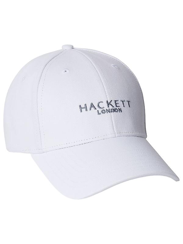 Hackett Men's Contrast Branding Cap - Off White Product Image
