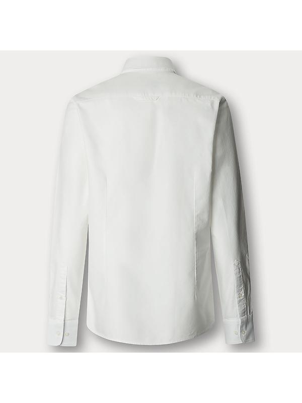 Hackett Men's Heritage Oxford Shirt - Optic White Image 10