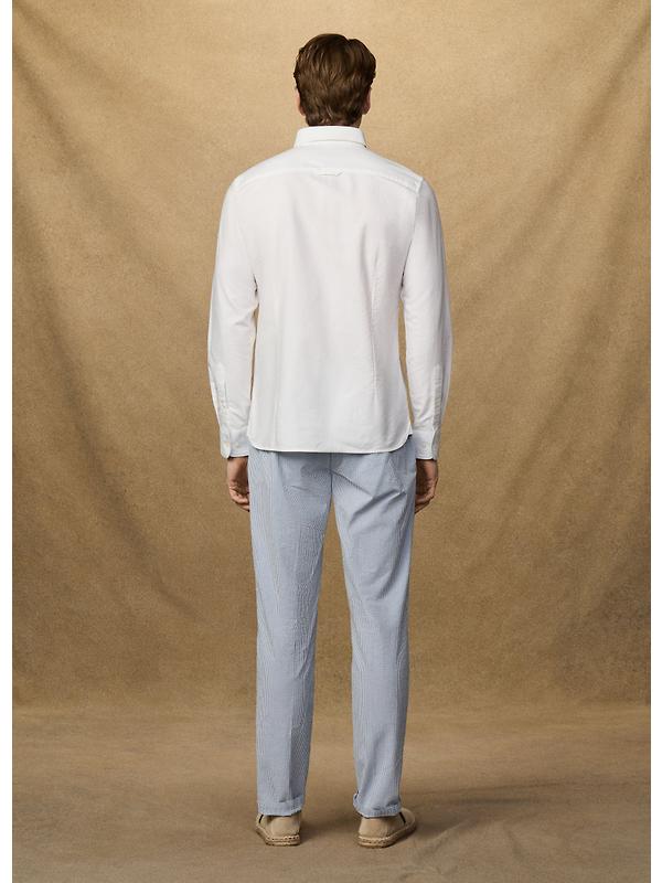 Hackett Men's Heritage Oxford Shirt - Optic White Image 6