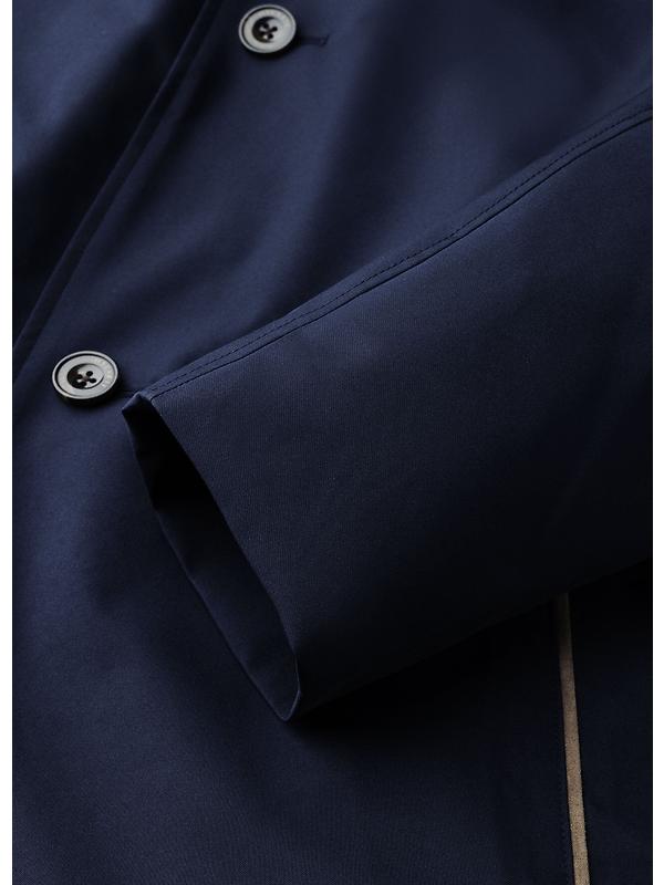 Hackett Men's Belgravia Mac - Midnight Blue Image 11