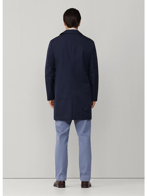 Hackett Men's Belgravia Mac - Midnight Blue Image 5