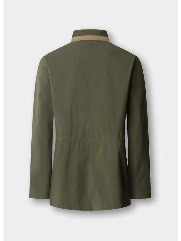 Hackett Men's Tech Velo Jacket - Army Green Image 11