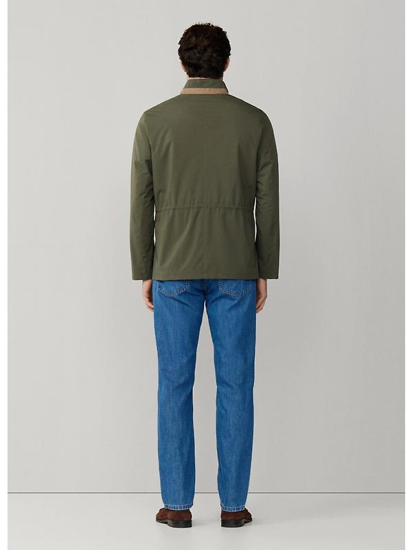 Hackett Men's Tech Velo Jacket - Army Green Image 7