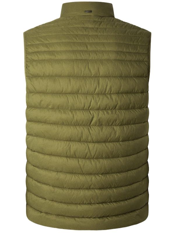Hackett Men's Ultra Lightweight Gilet - Combat Green Image 2