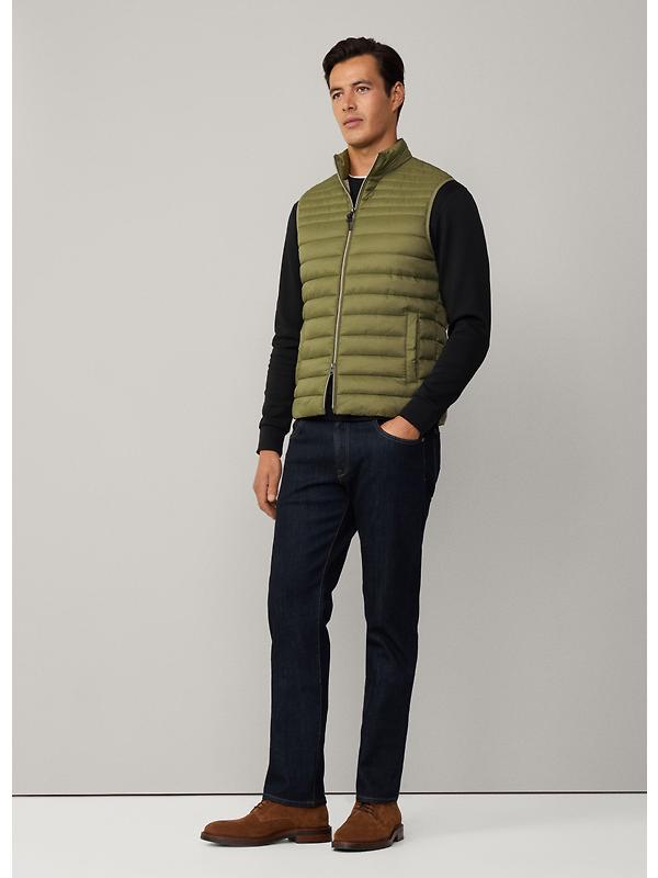 Hackett Men's Ultra Lightweight Gilet - Combat Green Image 7