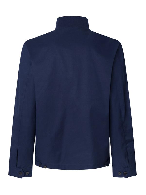Hackett Men's Cotton Harrington Jacket - Ink Blue Image 2