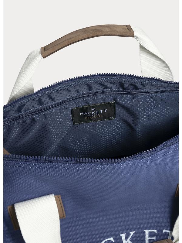 Hackett Men's Heritage Classic Kit Bag - Navy Image 3