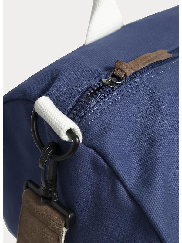 Hackett Men's Heritage Classic Kit Bag - Navy Image 4