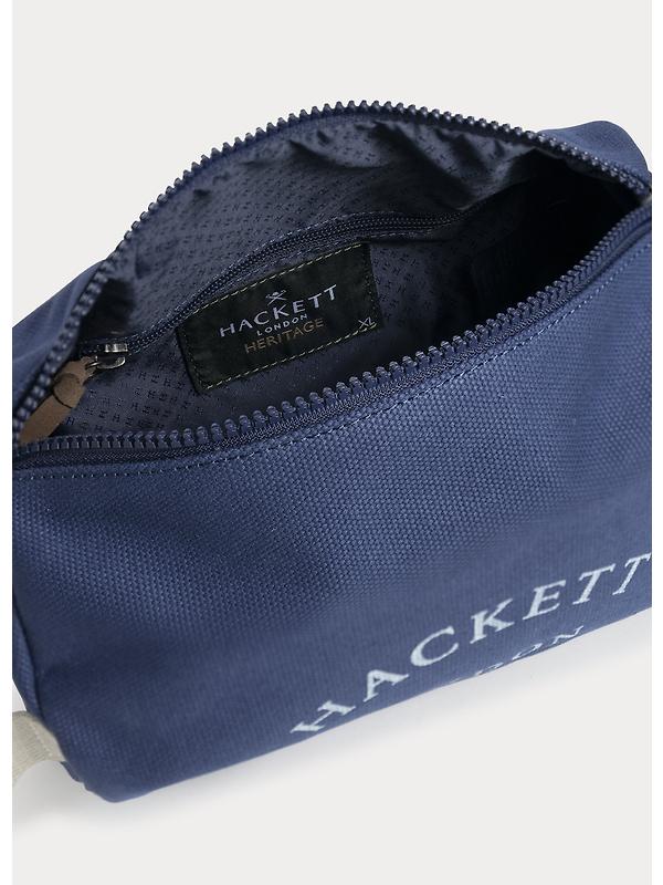 Hackett Men's Heritage Classic Washbag - Navy Image 3