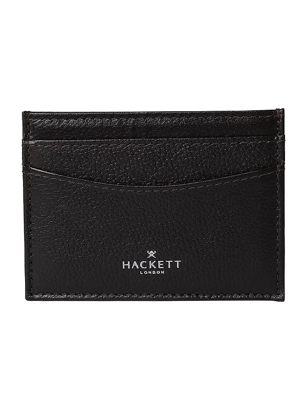 Hackett Men's Luxe Leather Cardholder - Brown Image 1