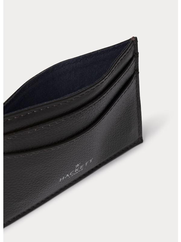 Hackett Men's Luxe Leather Cardholder - Brown Image 4