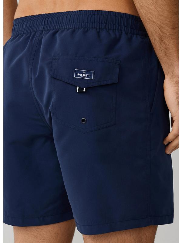 Hackett Men's Icon Branded Swim Shorts - Ink Blue Image 7