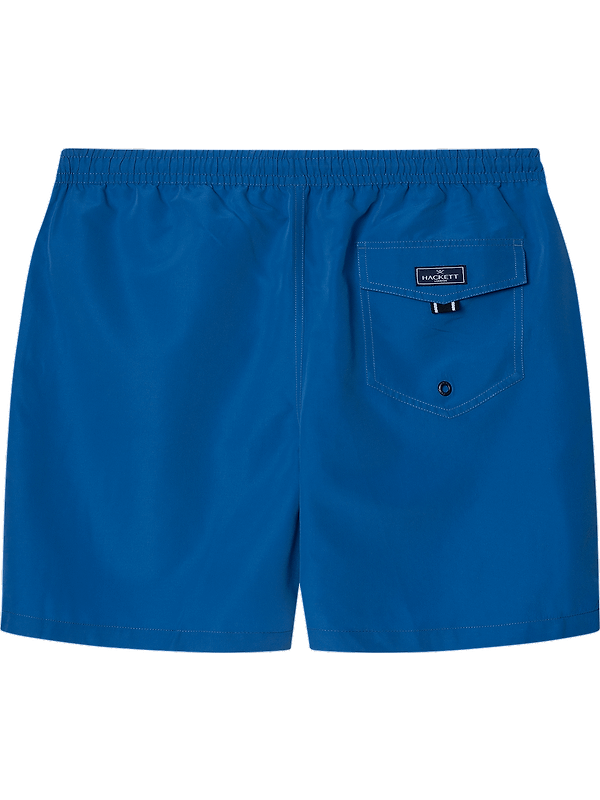 Hackett Men's Icon Solid Colour Swim Trunks - Jetty Blue Image 2