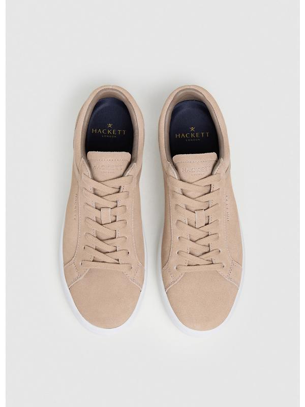Hackett Men's Beck Vibes Trainers - Malt Beige Image 2