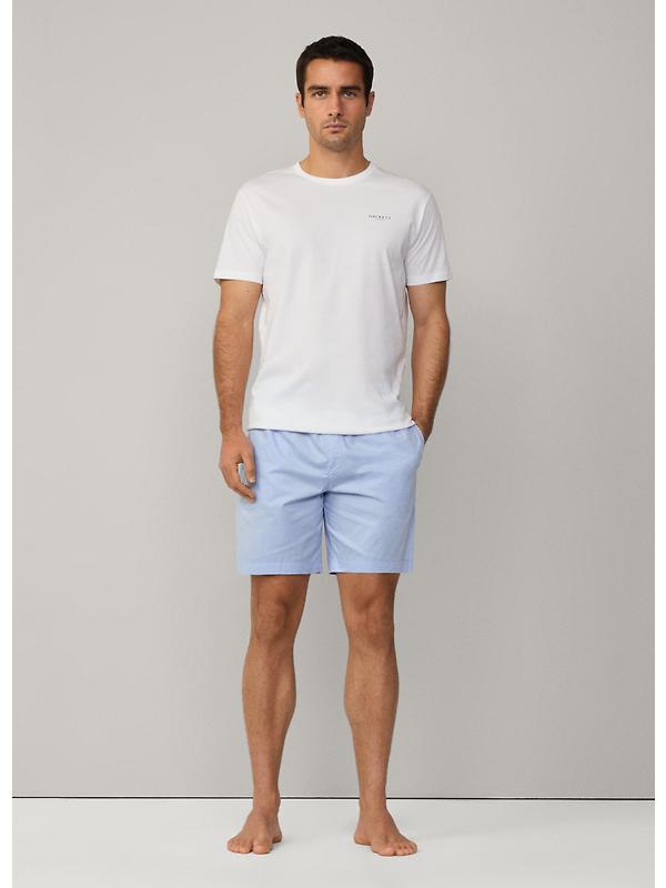Hackett Men's Short Sleeve Cotton Jersey Lounge T-Shirt - White Image 7