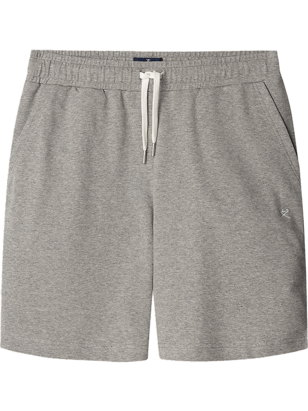 Hackett Men's Cotton Light Sweat Short - Marl Grey Product Image