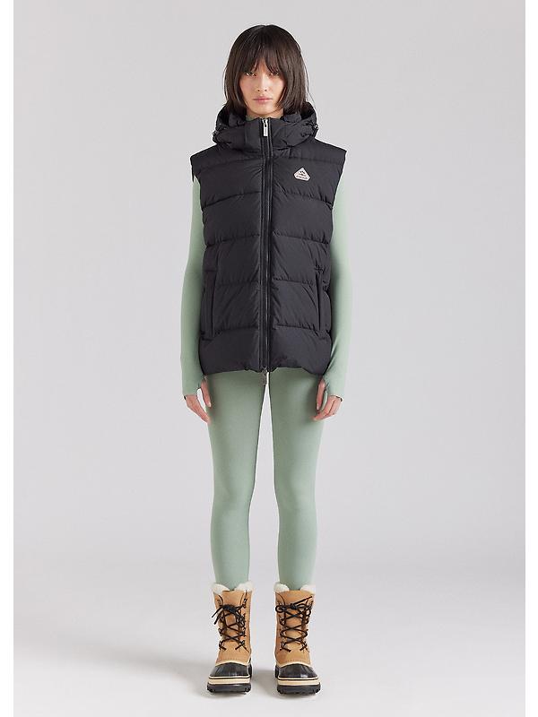 Pyrenex Unisex Spoutnic Mini Ripstop Down Vest - Black Image 3