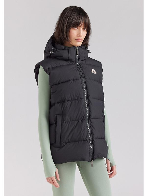 Pyrenex Unisex Spoutnic Mini Ripstop Down Vest - Black Image 5