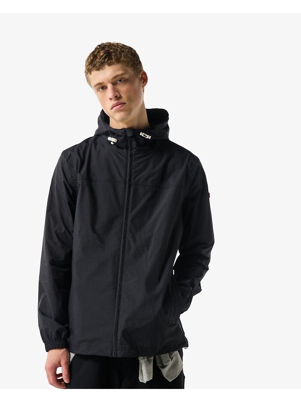 Hunter Unisex Play Packable Shell Rain Jacket - Black Image 3