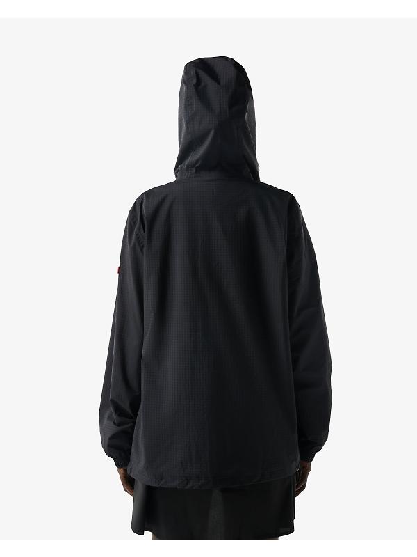 Hunter Unisex Play Packable Shell Rain Jacket - Black Image 6