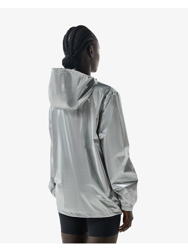 Hunter Unisex Metallic Packable Jacket - Silver Image 6