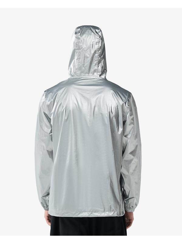 Hunter Unisex Metallic Packable Jacket - Silver Image 7