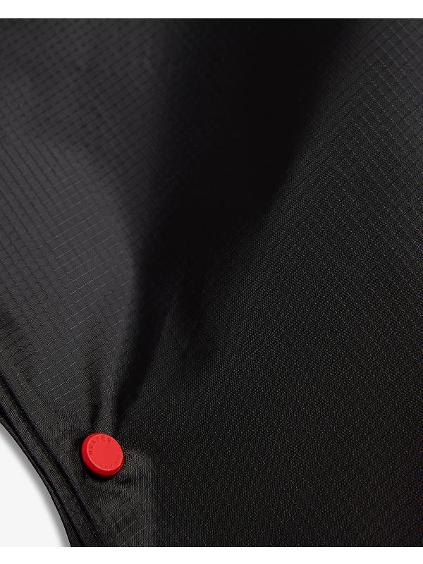 Hunter Unisex Packable Poncho - Black Image 10