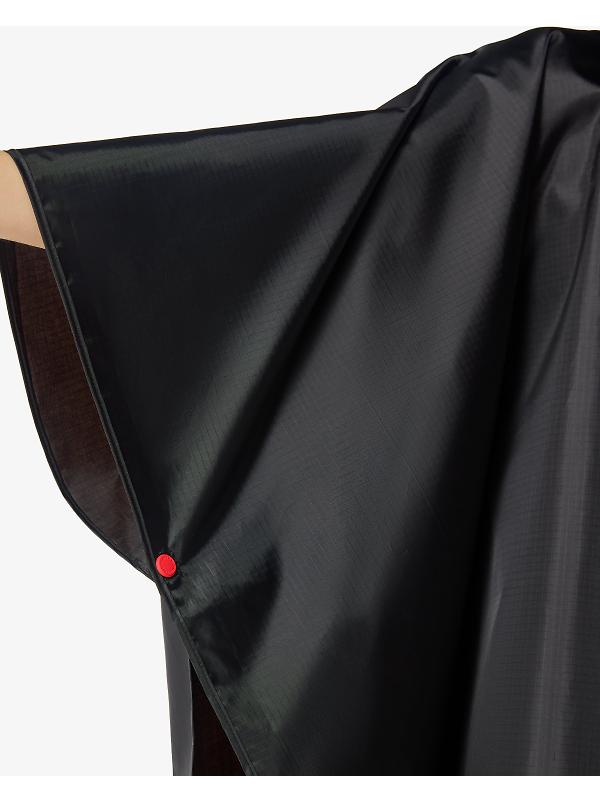 Hunter Unisex Packable Poncho - Black Image 8