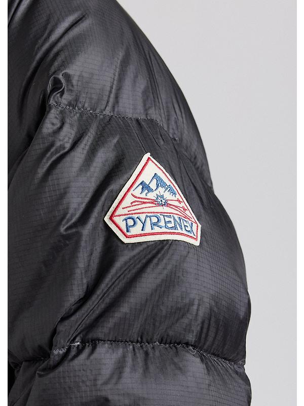 Pyrenex Unisex Sten Ripstop Hooded Down Jacket - Black Image 11
