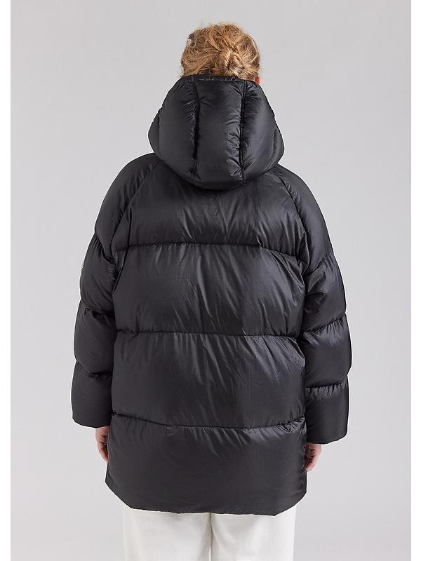 Pyrenex Unisex Sten Ripstop Hooded Down Jacket - Black Image 9