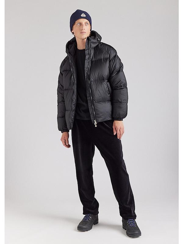 Pyrenex Unisex Sten Ripstop Hooded Down Jacket - Black Image 4