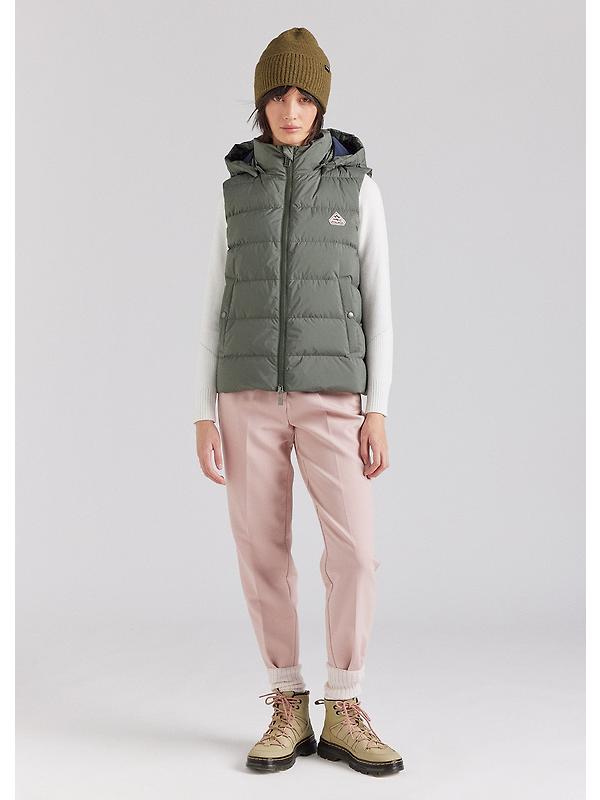 Pyrenex Women's Spoutnic Sleeveless Down Jacket - Deep Khaki Image 3