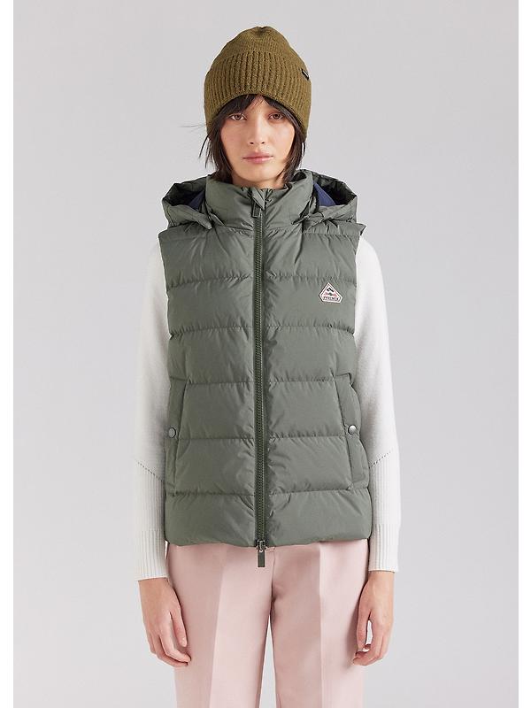 Pyrenex Women's Spoutnic Sleeveless Down Jacket - Deep Khaki Image 2
