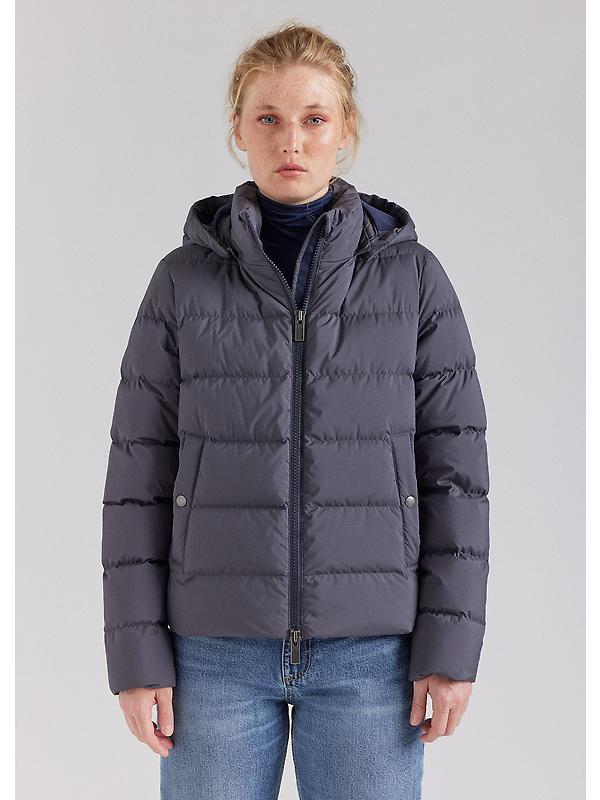 Pyrenex Women's Spoutnic Down Jacket - Ebony Grey Image 2