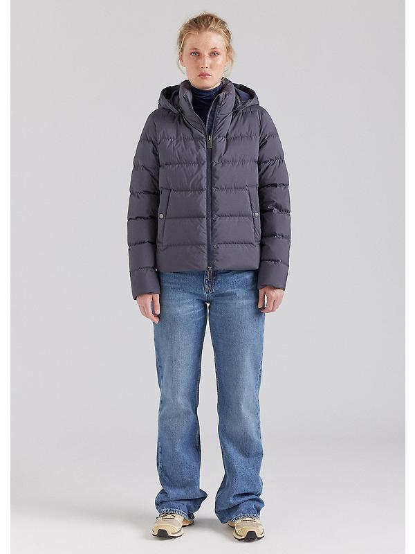 Pyrenex Women's Spoutnic Down Jacket - Ebony Grey Image 3