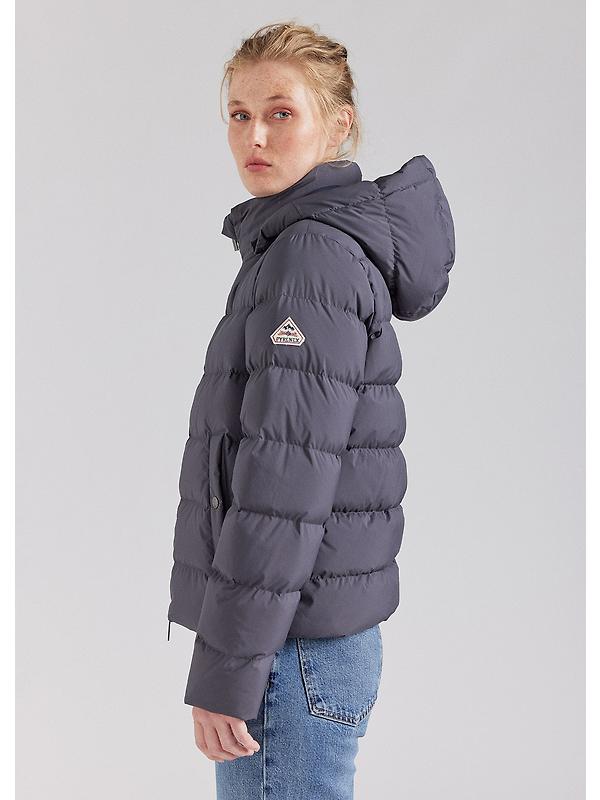 Pyrenex Women's Spoutnic Down Jacket - Ebony Grey Image 4