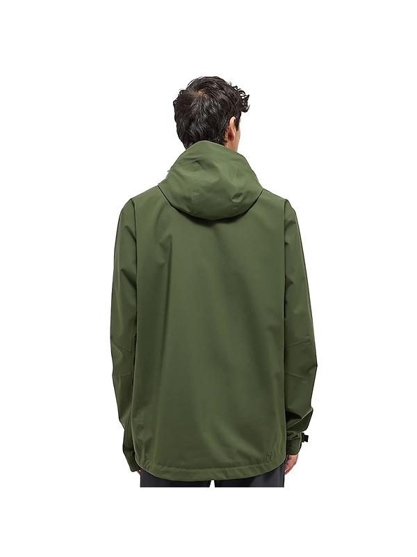Haglöfs Men's Breeze Proof Jacket - Seaweed Green Image 4