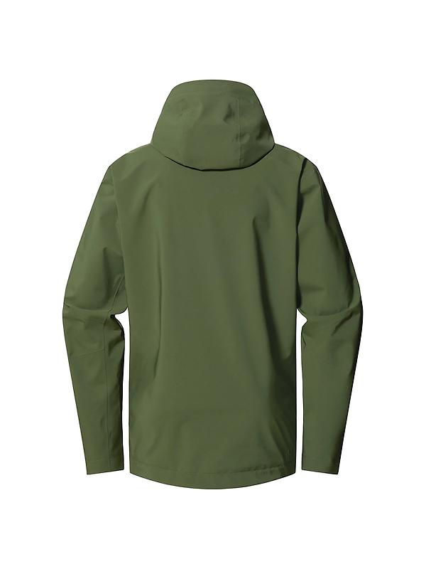 Haglöfs Men's Breeze Proof Jacket - Seaweed Green Image 7