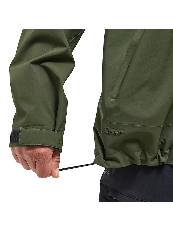 Haglöfs Men's Breeze Proof Jacket - Seaweed Green Image 8
